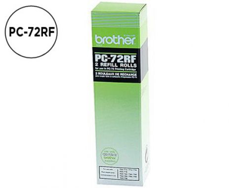 Consumivel fax t104/106 brother de transferencia termica 2 bobines duraao 140 pag , Brother , 26783 , 4977766058100